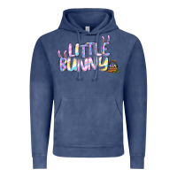 Vintage Denim easter little bunny Vintage Hoodie - Jasminsmagicworld