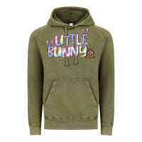 Vintage Olive easter little bunny Vintage Hoodie - Jasminsmagicworld