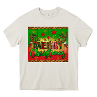 Merry Christmas Tumbler Heavy Core Tee | Teevron