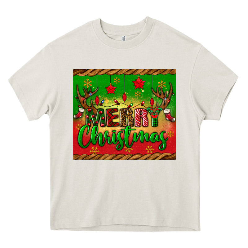 Merry Christmas Tumbler Heavy Core Tee by BundleAndBundleShop | Teevron
