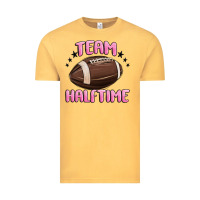 Vintage Mustard team halftime football Vintage Tee - MaliasSmallBusiness