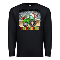 Black nothing runs like a reindeere Premium Sweatshirt - CowGirlArtShop