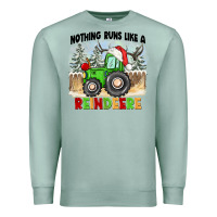Seafoam nothing runs like a reindeere Premium Sweatshirt - CowGirlArtShop