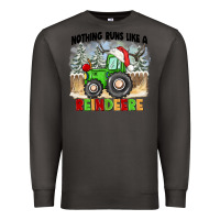 Smoke nothing runs like a reindeere Premium Sweatshirt - CowGirlArtShop