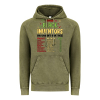 Vintage Olive black inventors black history Vintage Hoodie - MaliasSmallBusiness