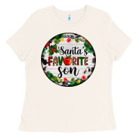 Bone christmas  cookie and light santas favorite   son Ladies Tee - AdoDesignShop