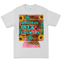 Dove Grey raised 90's country guitar cactus sunflower's 12 oz can cooler (regula Premium Tee - Artiststas