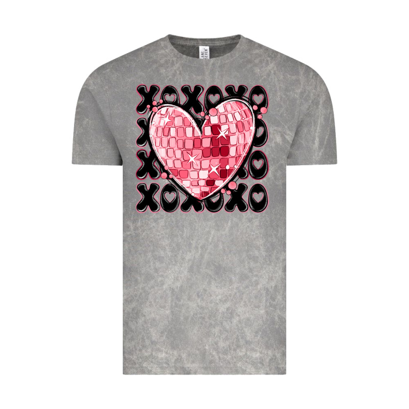 Xoxo Heart Valentine's Day Vintage Tee by MaliasSmallBusiness | Teevron