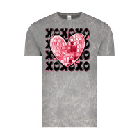 Cloud Rock xoxo heart valentine's day Vintage Tee - MaliasSmallBusiness