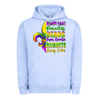 Pigment Grape Ice mardi gras parades beads french quarter beignets Urban Hoodie - FaDigitalArtStudio