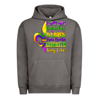 Pigment Tornado mardi gras parades beads french quarter beignets Urban Hoodie - FaDigitalArtStudio