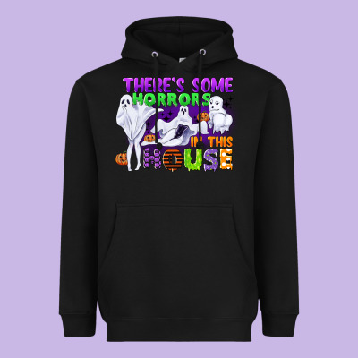 There Is Some Horrors In This House Heavyweight Hoodie Designed By Cowgirlartshop