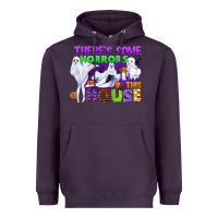 Plum there is some horrors in this house Heavyweight Hoodie - CowGirlArtShop