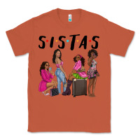 Copper sista sisters afro black women Classic Tee - NancyCooperArtShop