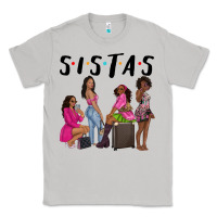 Moon Dust sista sisters afro black women Classic Tee - NancyCooperArtShop