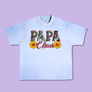 Papa Claus Urban Heavy Tee Designed By Adodesignshop