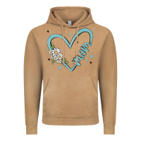 Vintage Camel mom with heart and flowers Vintage Hoodie - MaliasSmallBusiness