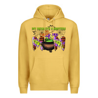 Antique Gold my favorite monsters calls me mom Premium Hoodie - CowGirlArtShop