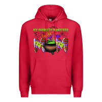 Cardinal my favorite monsters calls me mom Premium Hoodie - CowGirlArtShop