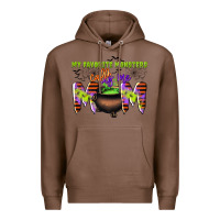 Chestnut my favorite monsters calls me mom Premium Hoodie - CowGirlArtShop