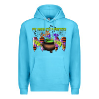 Ocean Blue my favorite monsters calls me mom Premium Hoodie - CowGirlArtShop