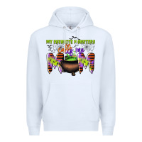 White my favorite monsters calls me mom Premium Hoodie - CowGirlArtShop