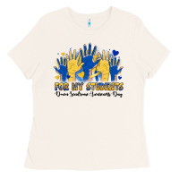 Bone for my students down sendrome awareness day Ladies Tee - Artiststas