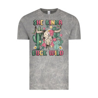Cloud Rock she kinda buck wild Vintage Tee - MaliasSmallBusiness
