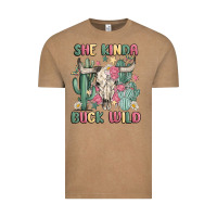 Vintage Coffee she kinda buck wild Vintage Tee - MaliasSmallBusiness