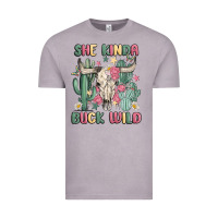 Vintage Zinc she kinda buck wild Vintage Tee - MaliasSmallBusiness