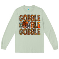 Matcha western gobble with turkey bbs Long Sleeve Tee - BundleAndBundleShop