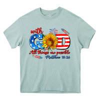 Arona with god all things are possible usa Heavy Core Tee - AdoDesignShop