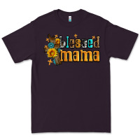 Plum blessed mama Premium Tee - AdoDesignShop