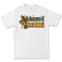 White blessed mama Premium Tee - AdoDesignShop
