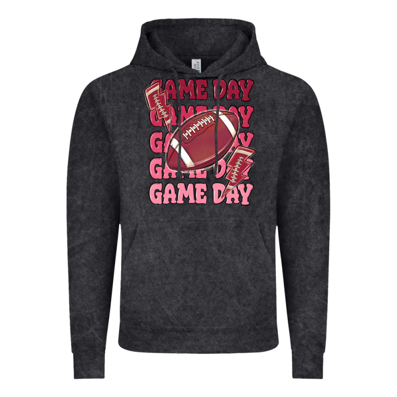 Game Day Football Vintage Hoodie by MaliasSmallBusiness | Teevron
