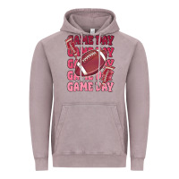 Vintage Zinc game day football Vintage Hoodie - MaliasSmallBusiness