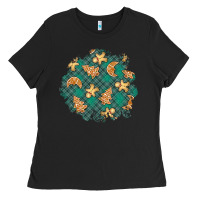 Black christmas gingerbread cookies patch Ladies Tee - BundleAndBundleShop