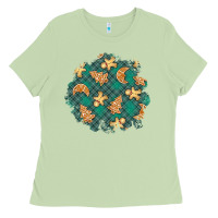 Matcha christmas gingerbread cookies patch Ladies Tee - BundleAndBundleShop
