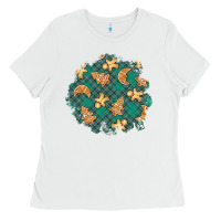 White christmas gingerbread cookies patch Ladies Tee - BundleAndBundleShop