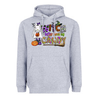 Heather Grey witch better have my candy Heavyweight Hoodie - CowGirlArtShop