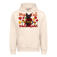 Sandshell my cat is my valentine valentine's day Urban Hoodie - FaDigitalArtStudio