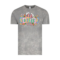 Cloud Rock easter  rabbit Vintage Tee - MaliasSmallBusiness