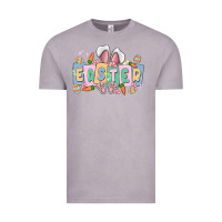 Vintage Zinc easter  rabbit Vintage Tee - MaliasSmallBusiness