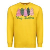 Lemon merry christmas trees Premium Sweatshirt - CowGirlArtShop