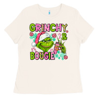 Bone christmas characters and bougie Ladies Tee - AdoDesignShop