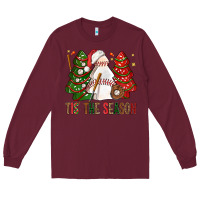 Tis' The Season Baseball Christmas Cakes Bbs Long Sleeve Tee | Teevron