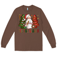 Chestnut tis' the season baseball christmas cakes bbs Long Sleeve Tee - BundleAndBundleShop