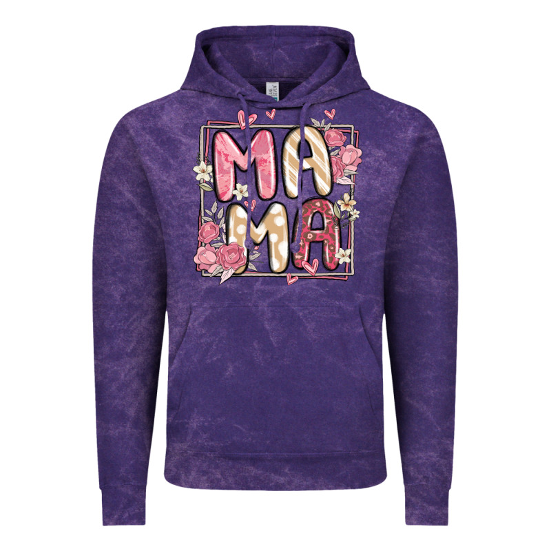 Floral Mama Vintage Hoodie by MaliasSmallBusiness | Teevron