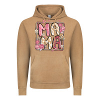 Vintage Camel floral mama Vintage Hoodie - MaliasSmallBusiness