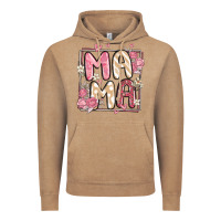 Vintage Coffee floral mama Vintage Hoodie - MaliasSmallBusiness